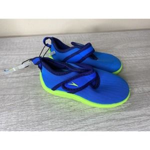 NWT Speedo Hybrid Water Swim Shoes Boys Blue Size Small 5/6 Little Kids Toddler
